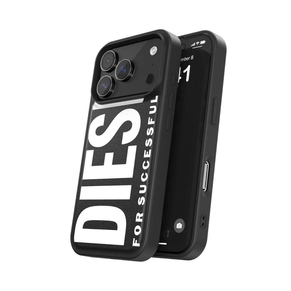 iPhone 17 Pro スマホケース スマホカバー MagSafe対応 Core Black(ブラック) DIESEL[ディーゼル] ブラック 60397