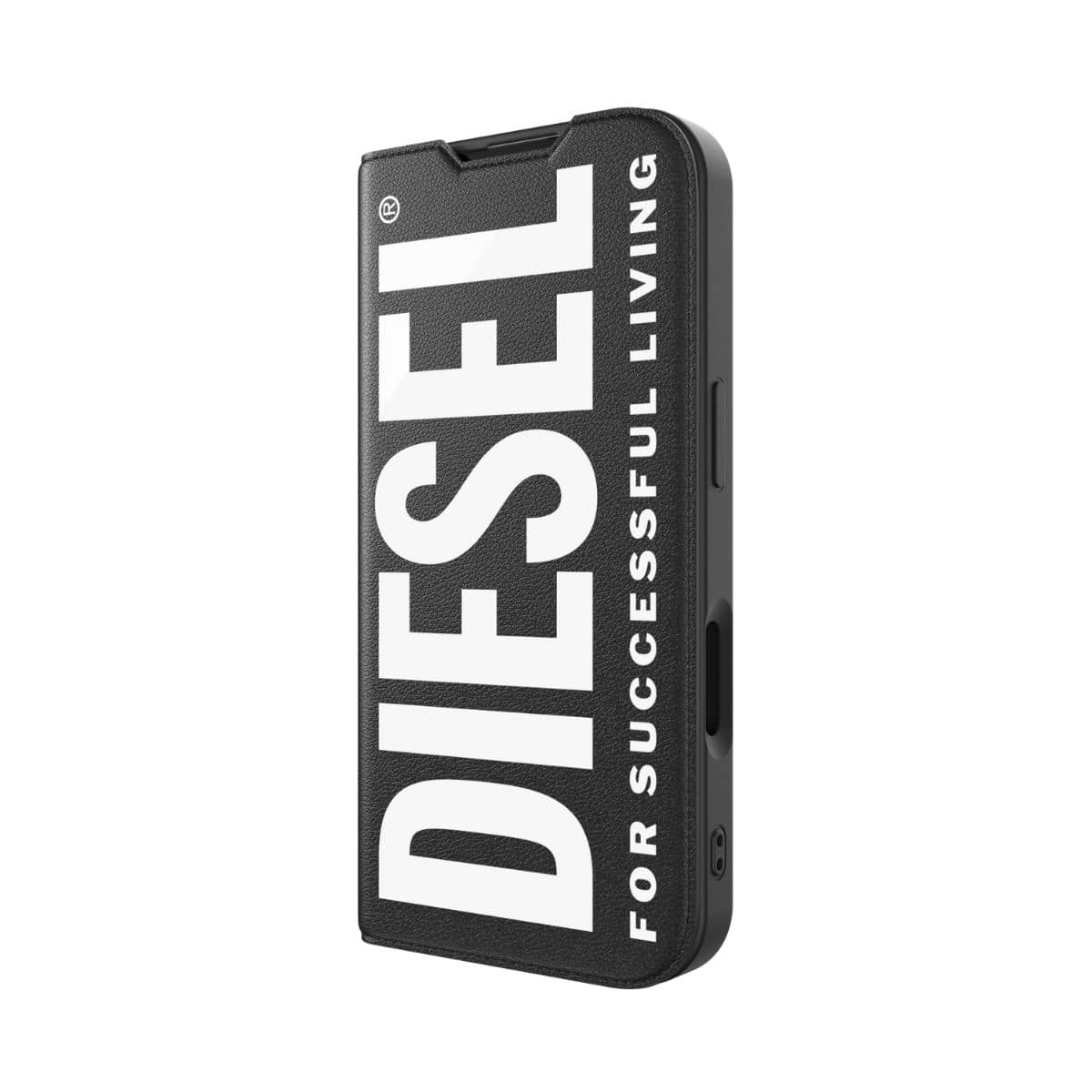 iPhone 17 スマホケース スマホカバー MagSafe対応 手帳型 Booklet Black(ブラック) DIESEL[ディーゼル] ブラック 60399