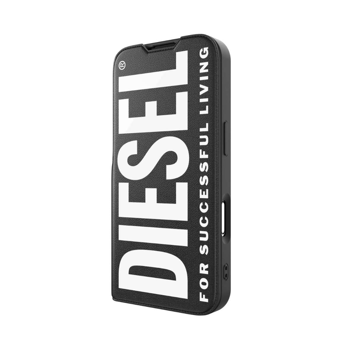 iPhone 17 Pro Max スマホケース スマホカバー Booklet MagSafe対応 手帳型 Black(ブラック) DIESEL[ディーゼル] ブラック 60402