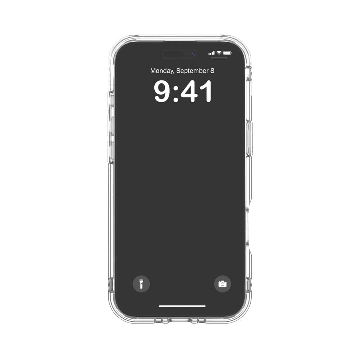 iPhone Air スマホケース スマホカバー Magsafe対応 ミラー Oval D Metallic Clear/Black(クリア/ブラック) DIESEL[ディーゼル] クリアブラック 60416