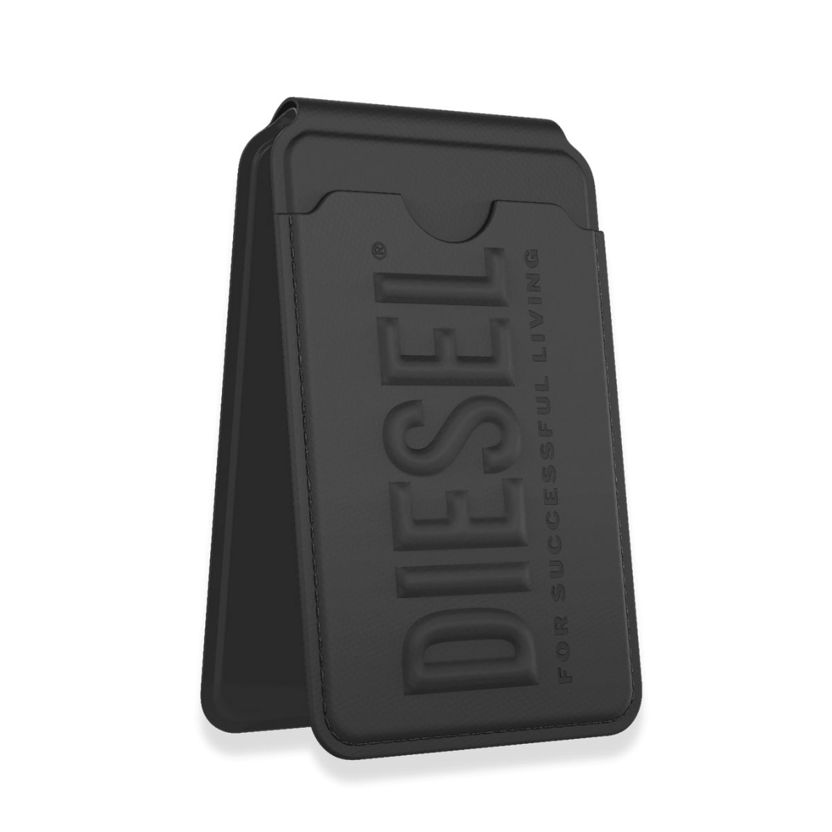 カードケース スタンド Magsafe対応 カードスロット 3D Biscotto Black(ブラック) DIESEL[ディーゼル] ブラック 60449