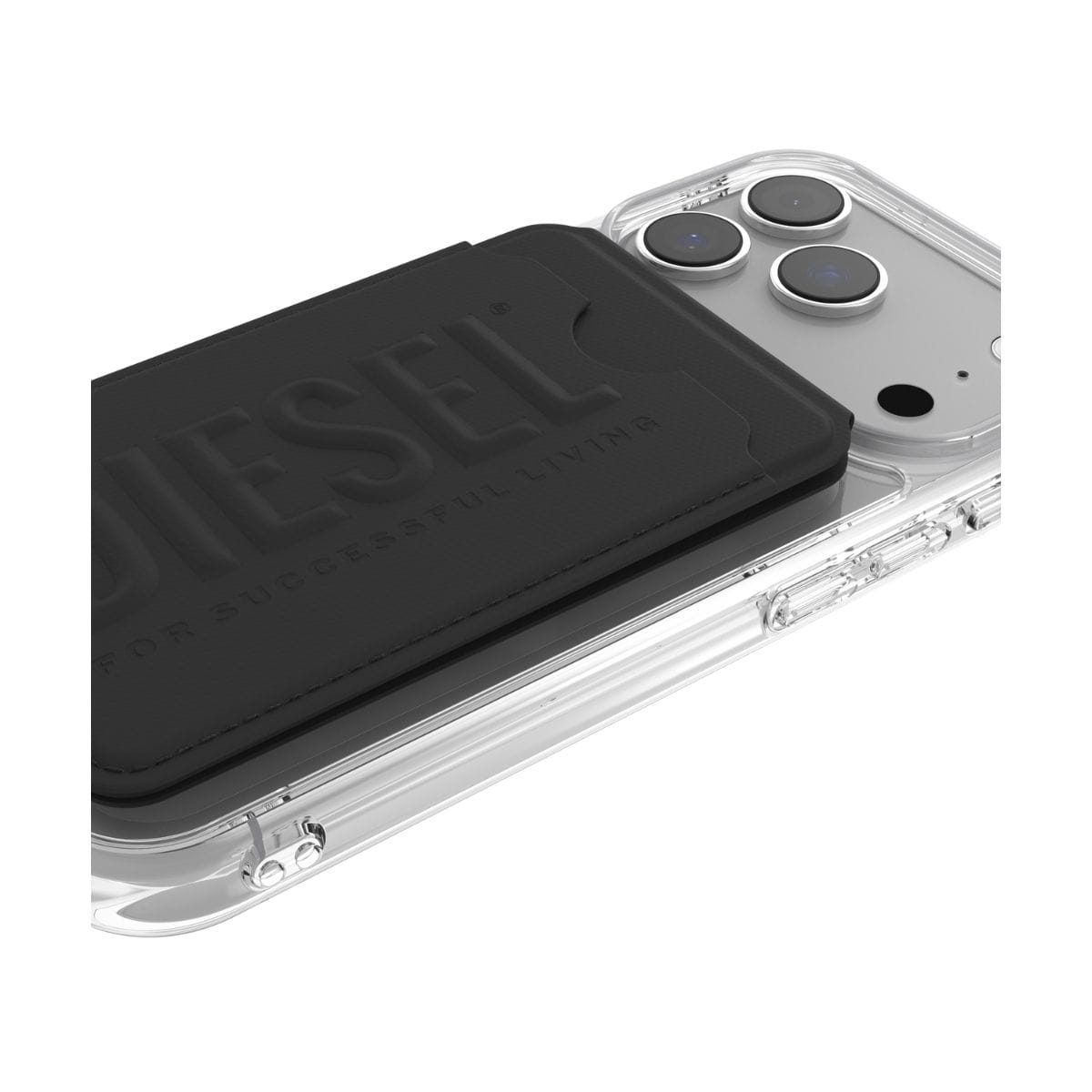カードケース スタンド Magsafe対応 カードスロット 3D Biscotto Black(ブラック) DIESEL[ディーゼル] ブラック 60449
