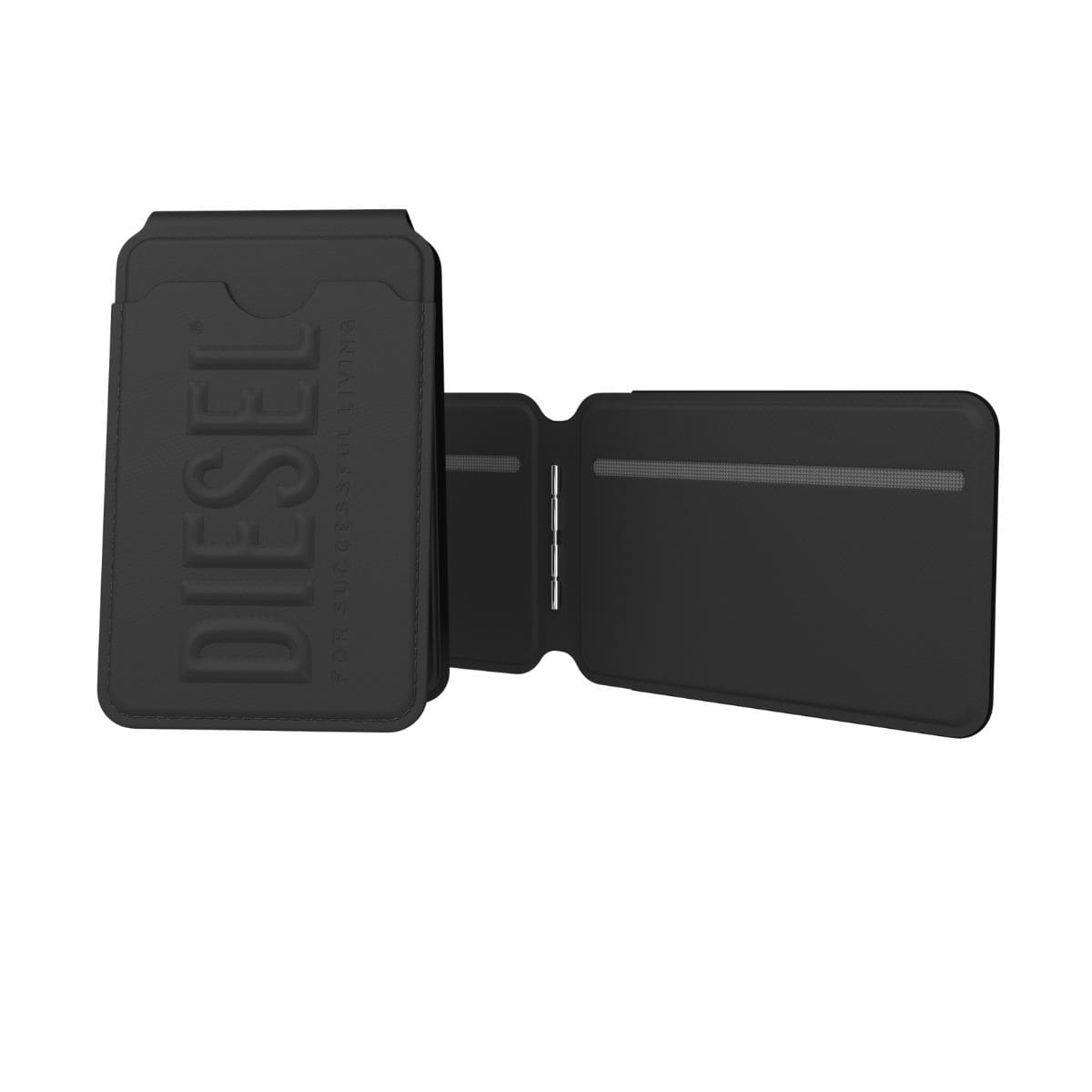 カードケース スタンド Magsafe対応 カードスロット 3D Biscotto Black(ブラック) DIESEL[ディーゼル] ブラック 60449