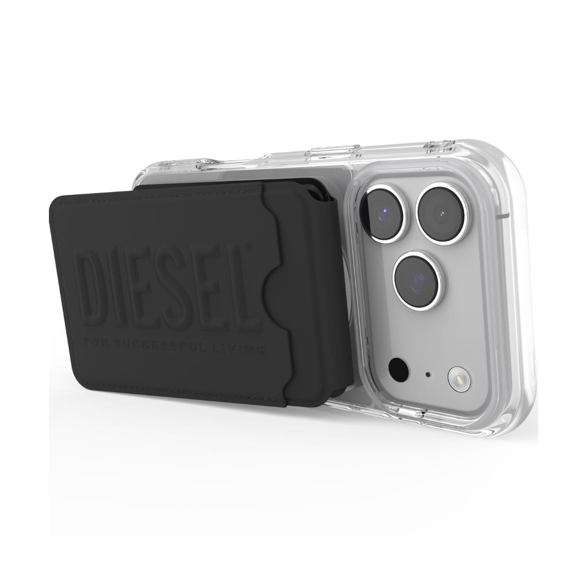 カードケース スタンド Magsafe対応 カードスロット 3D Biscotto Black(ブラック) DIESEL[ディーゼル] ブラック 60449