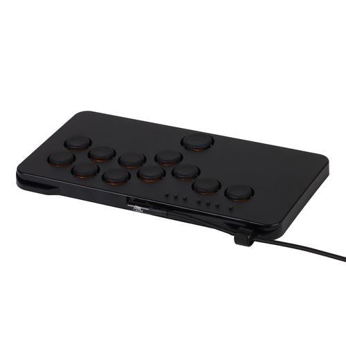レバーレス アケコン SnackBox MICRO LITE BLACK(ブラック) JunkFood[ジャンクフード] コンパクト アーケードコントローラー (MG-SBMLT-BK) ブラック