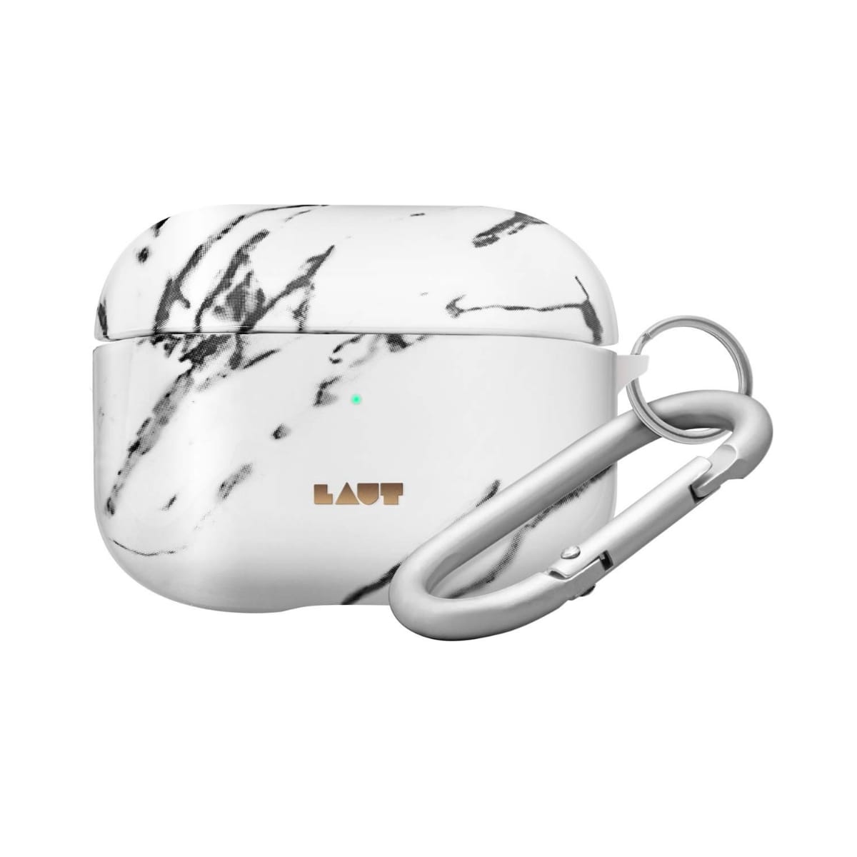 [OUTLET] AirPods Pro ケース カバー マーブルホワイト White(ホワイト) LAUT[ラウト]HUEX ELEMENTS[ヒューエックス エレメンツ] マーブルホワイト L_APP_HXE_MW
