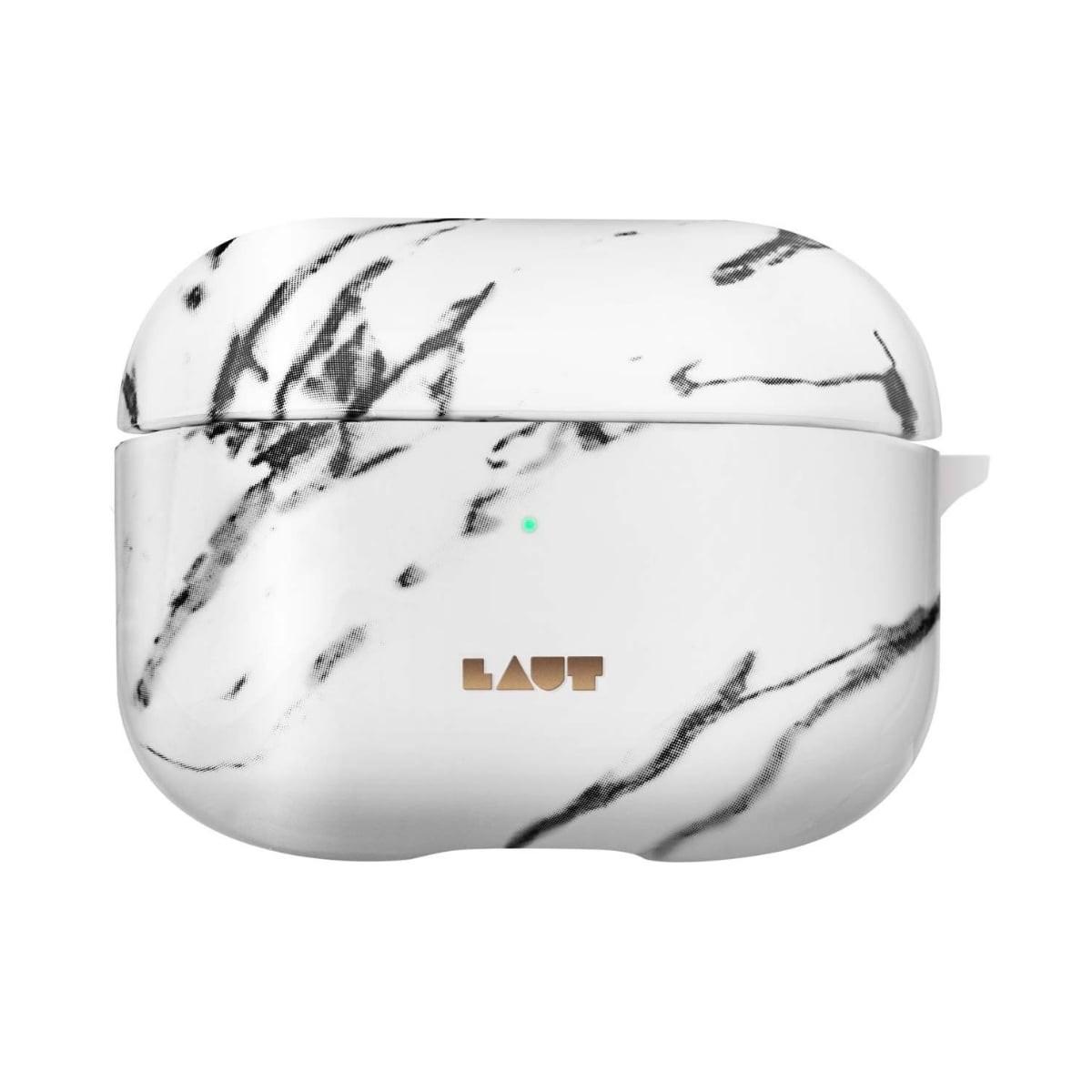 [OUTLET] AirPods Pro ケース カバー マーブルホワイト White(ホワイト) LAUT[ラウト]HUEX ELEMENTS[ヒューエックス エレメンツ] マーブルホワイト L_APP_HXE_MW