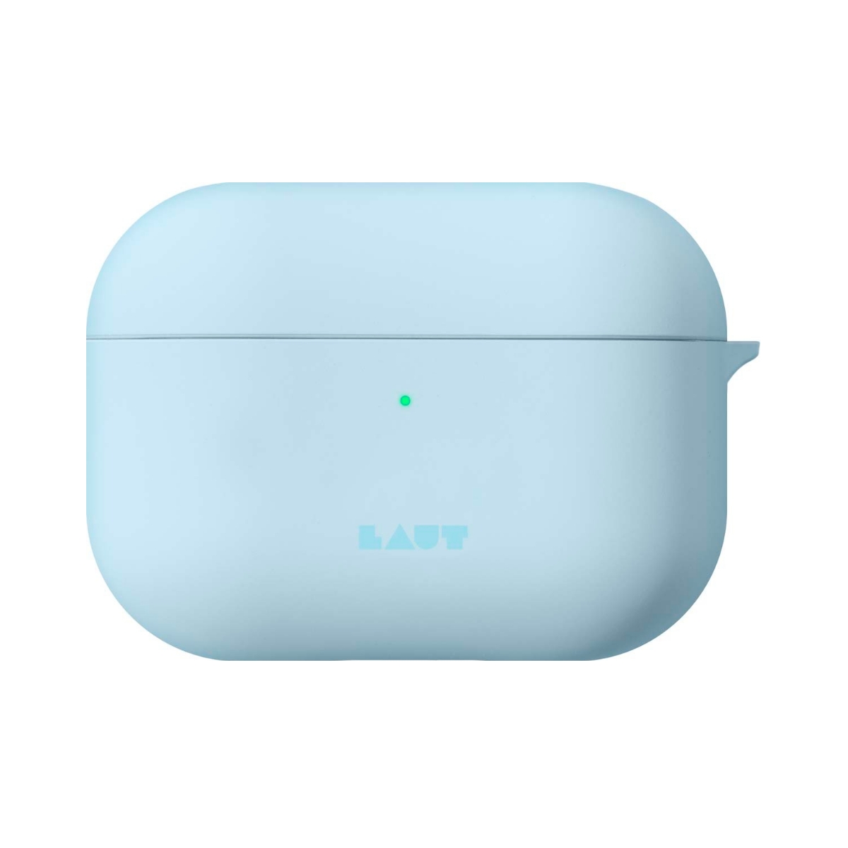 [OUTLET] AirPods Pro ケース カバー シリコン素材 ベビーブルー 水色 LAUT[ラウト]HUEX ASTELS[ヒューエックス パステル] ベビーブルー