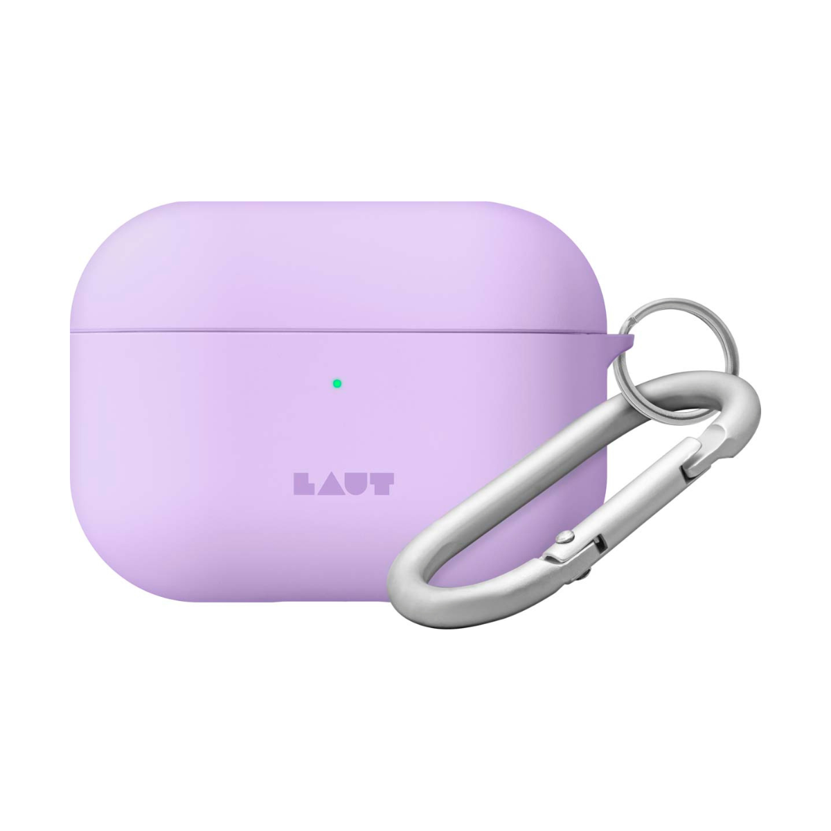  [OUTLET] AirPods Pro ケース カバー シリコン素材 バイオレット ラベンダー LAUT[ラウト]HUEX ASTELS[ヒューエックス パステル] バイオレット