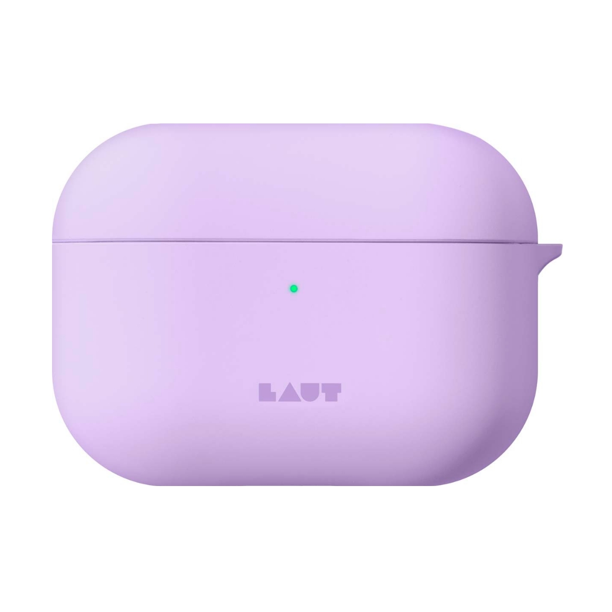  [OUTLET] AirPods Pro ケース カバー シリコン素材 バイオレット ラベンダー LAUT[ラウト]HUEX ASTELS[ヒューエックス パステル] バイオレット