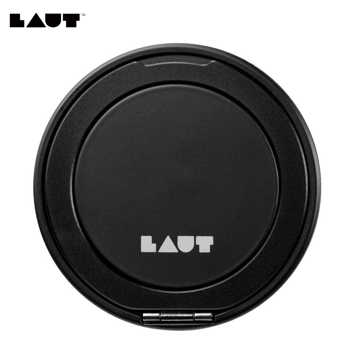 MagSafe対応 リングスタンド スマホリング 360°回転 メタルリング付属 Black(ブラック) LAUT[ラウト] ブラック L_MAG_360_BK