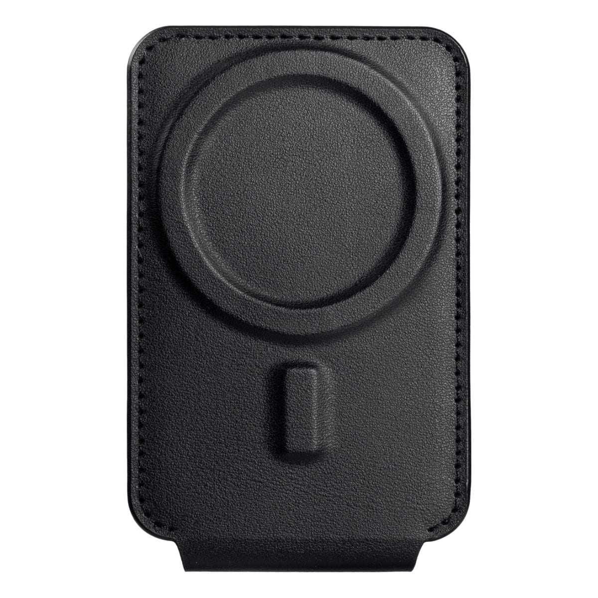 MagSafe対応 カードウォレット Black(ブラック) メタルリング付属 LAUT[ラウト] ブラック L_MAG_CW_BK