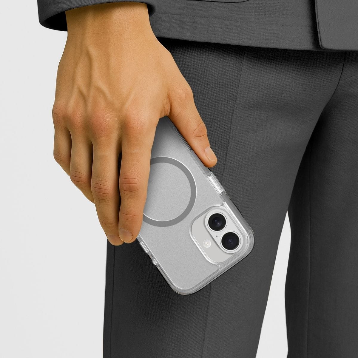 iPhone 17 スマホケース スマホカバー MagSafe対応 Clear(クリア クリスタル) LAUT[ラウト] CRYSTAL MATTER X[クリスタル マター エックス] クリア L_IP25A_CMX_UC