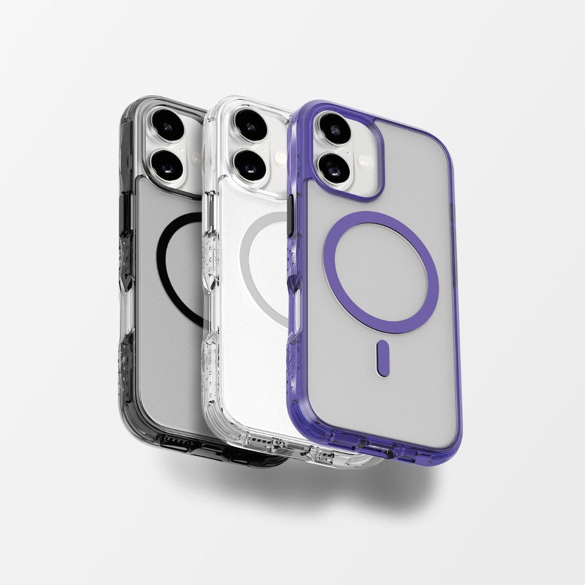 iPhone 17 スマホケース スマホカバー MagSafe対応 Clear(クリア クリスタル) LAUT[ラウト] CRYSTAL MATTER X[クリスタル マター エックス] クリア L_IP25A_CMX_UC