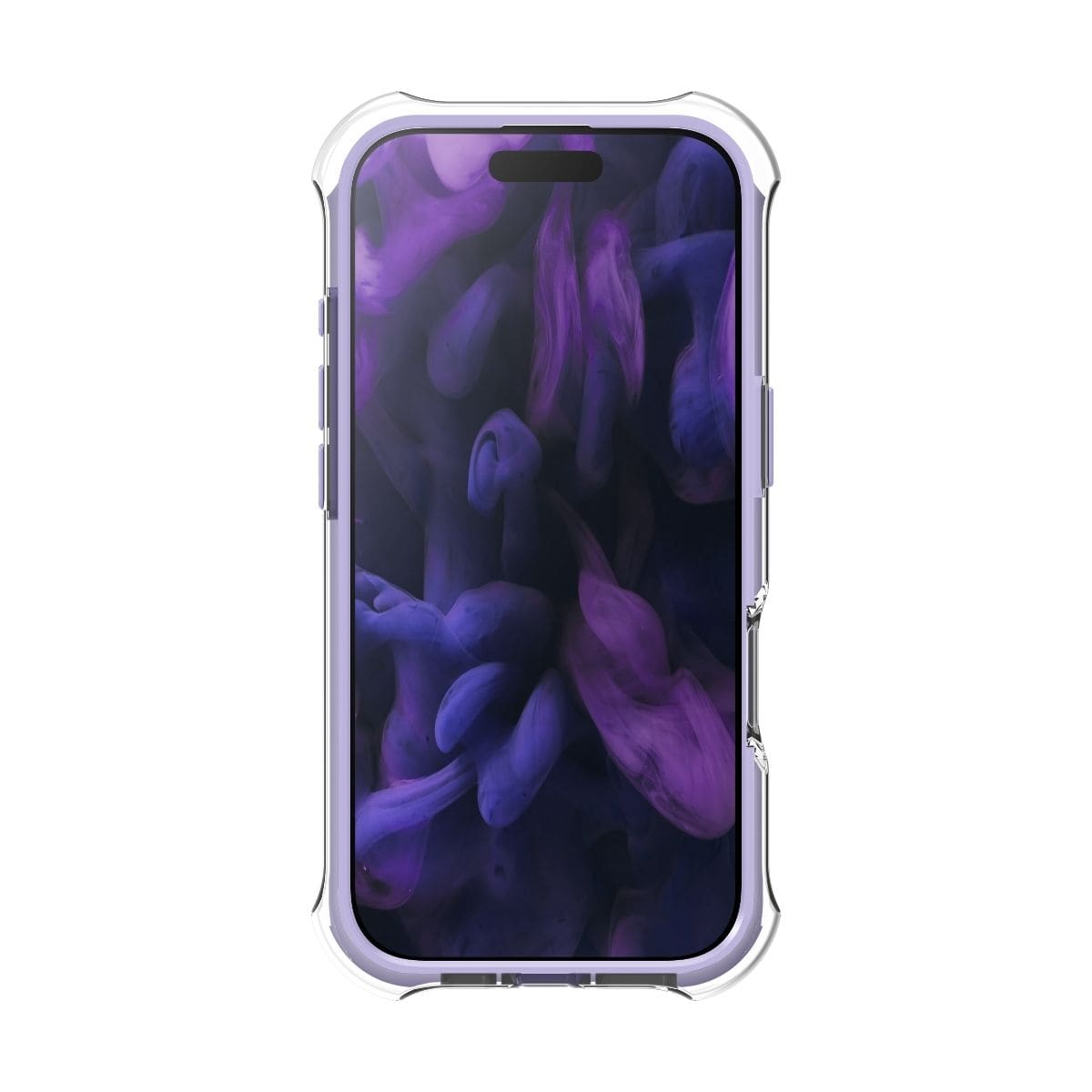 iPhone 17 スマホケース スマホカバー MagSafe対応 Clear/Purple(クリア/ライトパープル) LAUT[ラウト] AERO PROTECT[エアロ プロテクト] クリアパープル L_IP25A_AP_PU
