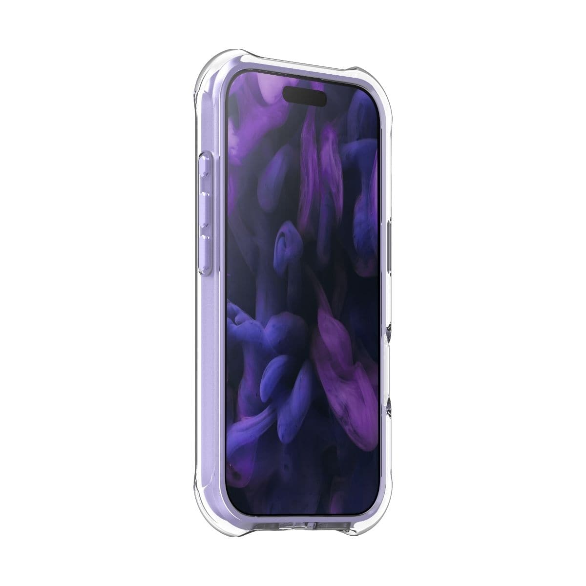 iPhone 17 スマホケース スマホカバー MagSafe対応 Clear/Purple(クリア/ライトパープル) LAUT[ラウト] AERO PROTECT[エアロ プロテクト] クリアパープル L_IP25A_AP_PU
