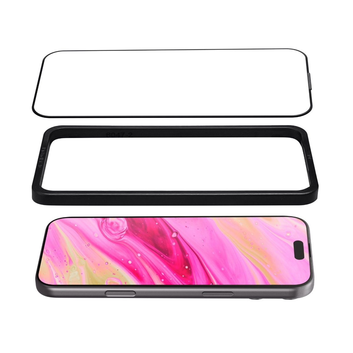 iPhone 17用 スマホフィルム スクリーンプロテクター ガラス製 LAUT[ラウト] Prime Glass Edge[プライム・グラス・エッジ] クリア L_IP25A_PG