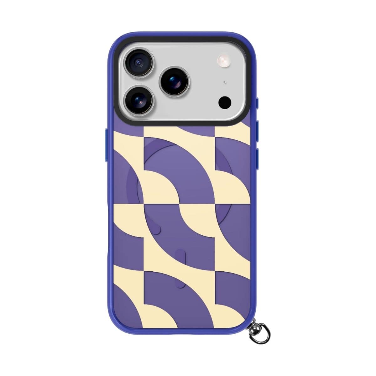 iPhone 17 Pro スマホケース スマホカバー ミニポーチ付/ストラップ付/チャーム付 MagSafe対応 インディゴタイド(ブルー) LAUT[ラウト] KEYKO POP[キーコ ポップ] ブルー L_IP25B_KP_BL