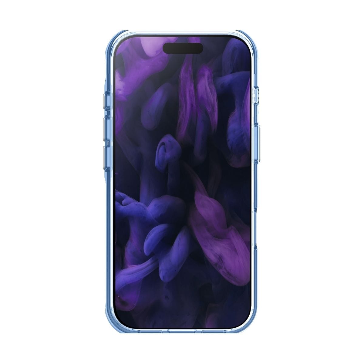 LAUT[ラウト] iPhone 17 Pro スマホケース スマホカバー HUEX WAVE サンセットフェード オレンジブルー L_IP25B_HW_BL