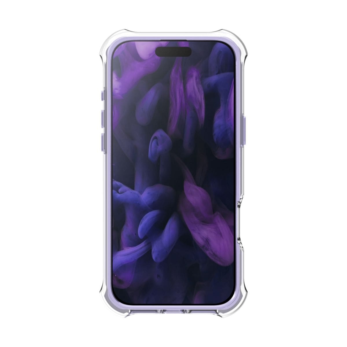 iPhone 17 Pro スマホケース スマホカバー MagSafe対応 Clear/Purple(クリア/ライトパープル) LAUT[ラウト] AERO PROTECT[エアロ プロテクト] クリアパープル L_IP25B_AP_PU