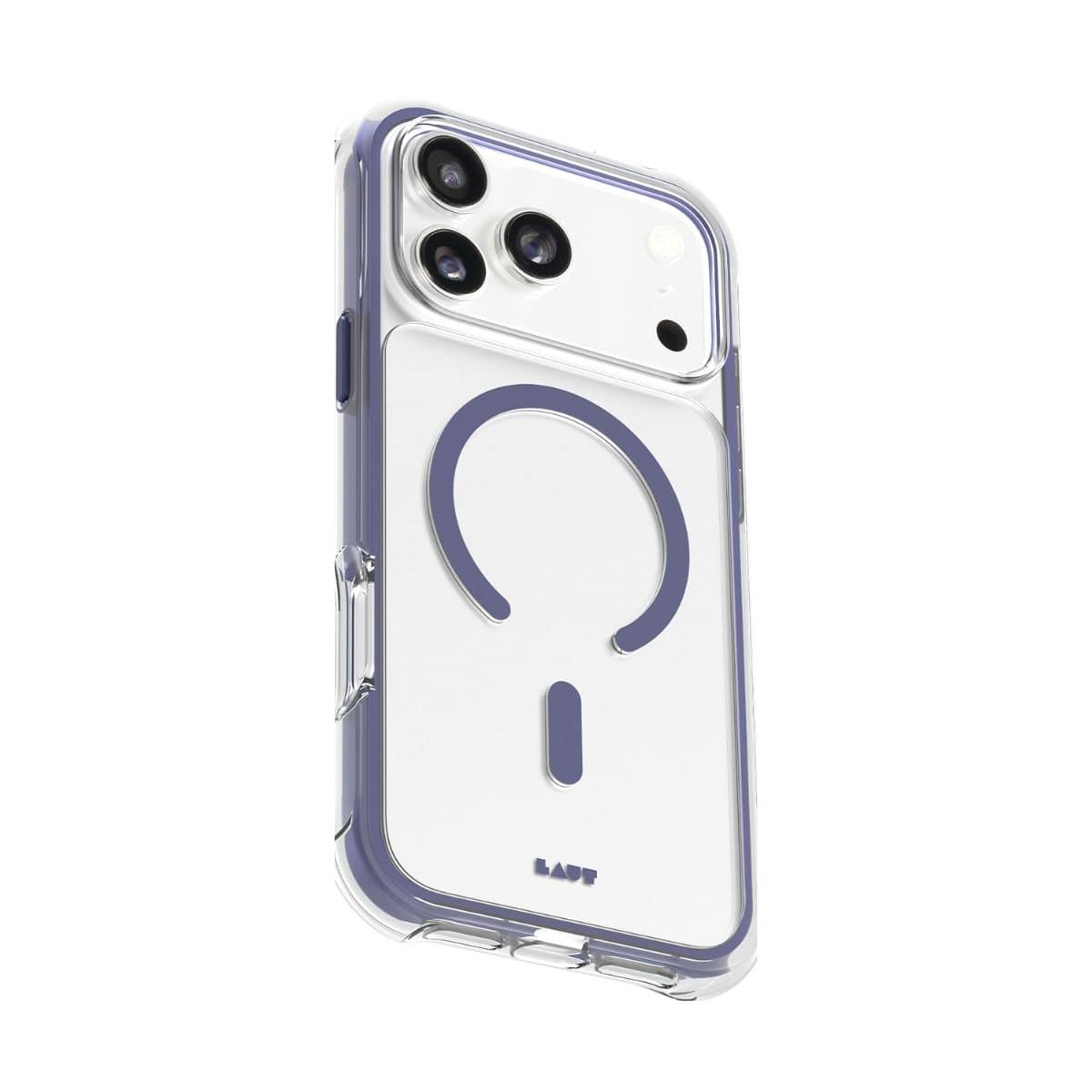 iPhone 17 Pro スマホケース スマホカバー MagSafe対応 Clear/Blue(クリア/フューチャーブルー) LAUT[ラウト] AERO PROTECT[エアロ プロテクト] クリアブルー L_IP25B_AP_BL