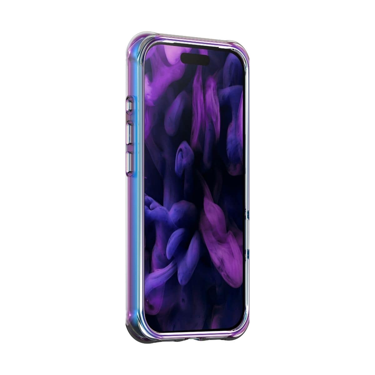 iPhone 17 Pro スマホケース スマホカバー MagSafe対応 ミッドナイト(ホログラフィック) LAUT[ラウト] AERO HOLO[アエロ ハロ] クリアブラック L_IP25B_AH_BK