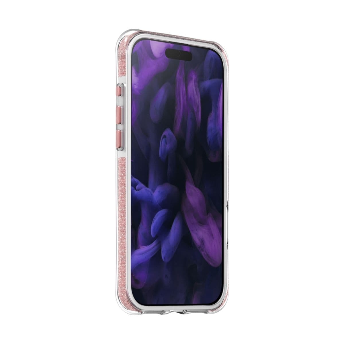 LAUT[ラウト] iPhone 17 Pro スマホケース スマホカバー AERO SPARKLE クリスタルピンク クリアピンク L_IP25B_AS_P