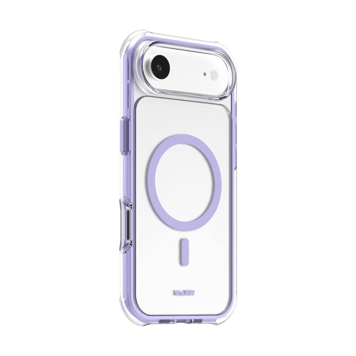 iPhone Air  スマホケース スマホカバー MagSafe対応 Clear/Purple(クリア/ライトパープル) LAUT[ラウト] AERO PROTECT[エアロ プロテクト] クリアパープル L_IP25C_AP_PU