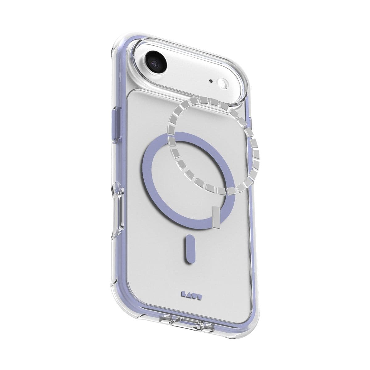 iPhone Air  スマホケース スマホカバー MagSafe対応 Clear/Purple(クリア/ライトパープル) LAUT[ラウト] AERO PROTECT[エアロ プロテクト] クリアパープル L_IP25C_AP_PU