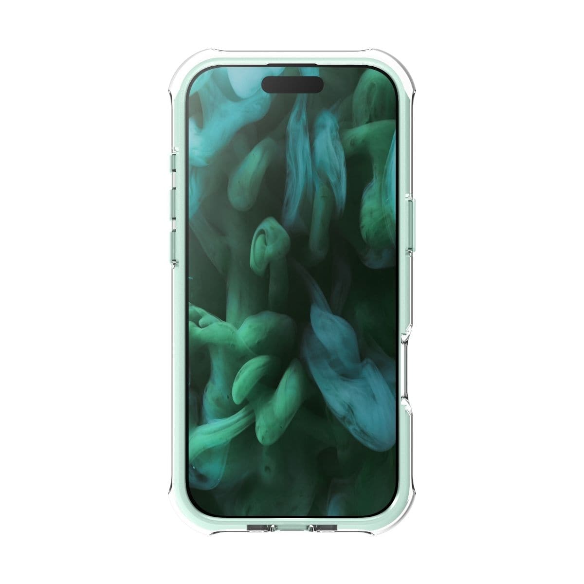 LAUT[ラウト] iPhone Air  スマホケース スマホカバー AERO PROTECT アクアミント クリアグリーン L_IP25C_AP_MT