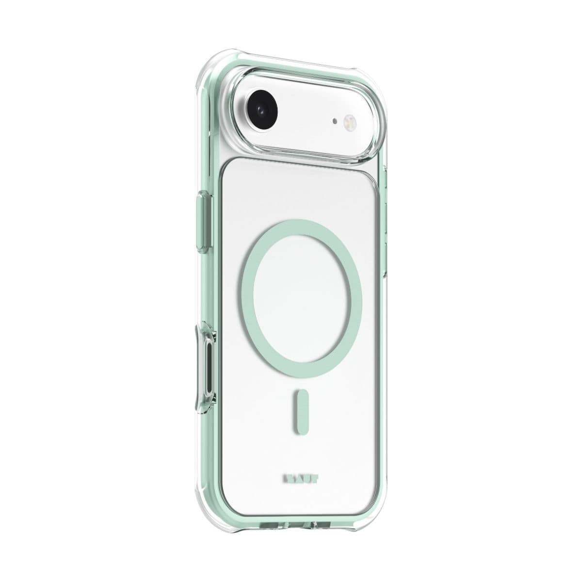 LAUT[ラウト] iPhone Air  スマホケース スマホカバー AERO PROTECT アクアミント クリアグリーン L_IP25C_AP_MT