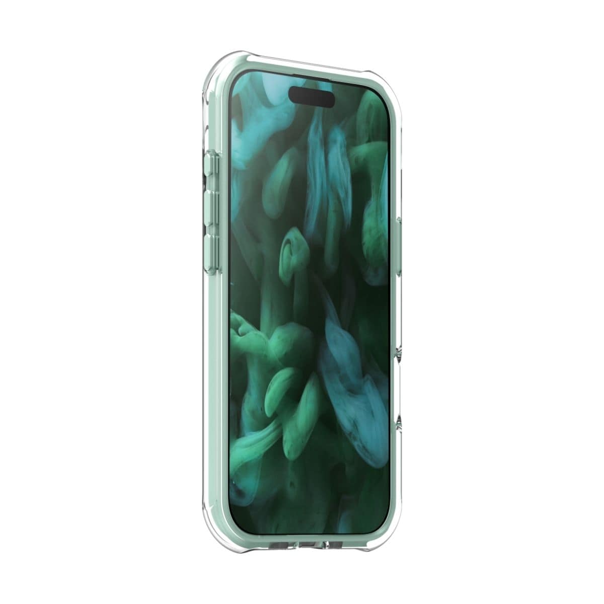 LAUT[ラウト] iPhone Air  スマホケース スマホカバー AERO PROTECT アクアミント クリアグリーン L_IP25C_AP_MT