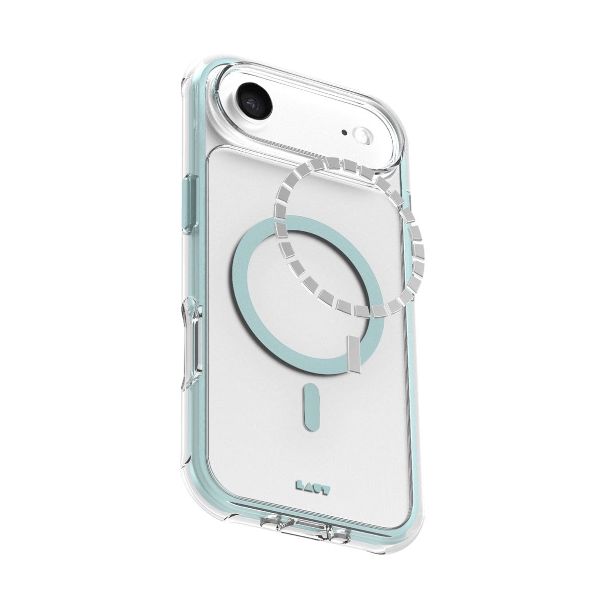 LAUT[ラウト] iPhone Air  スマホケース スマホカバー AERO PROTECT アクアミント クリアグリーン L_IP25C_AP_MT