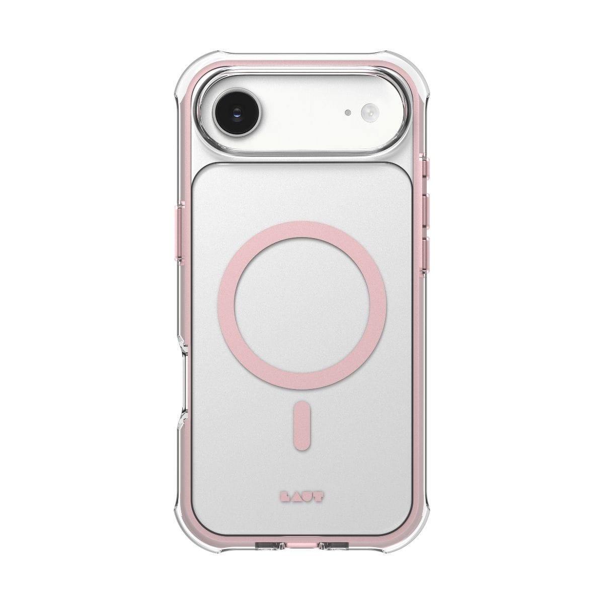 LAUT[ラウト] iPhone Air  スマホケース スマホカバー AERO PROTECT レースピンク クリアピンク L_IP25C_AP_P