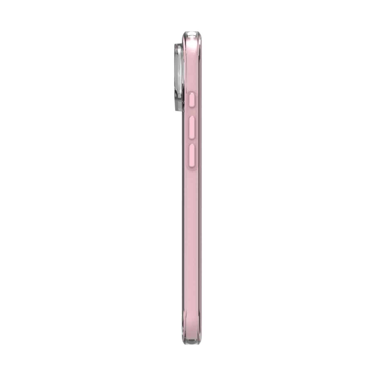 LAUT[ラウト] iPhone Air  スマホケース スマホカバー AERO PROTECT レースピンク クリアピンク L_IP25C_AP_P