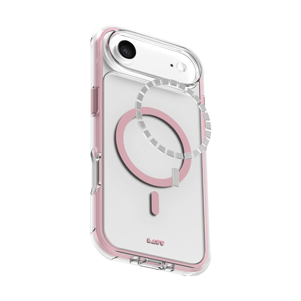 LAUT[ラウト] iPhone Air  スマホケース スマホカバー AERO PROTECT レースピンク クリアピンク L_IP25C_AP_P