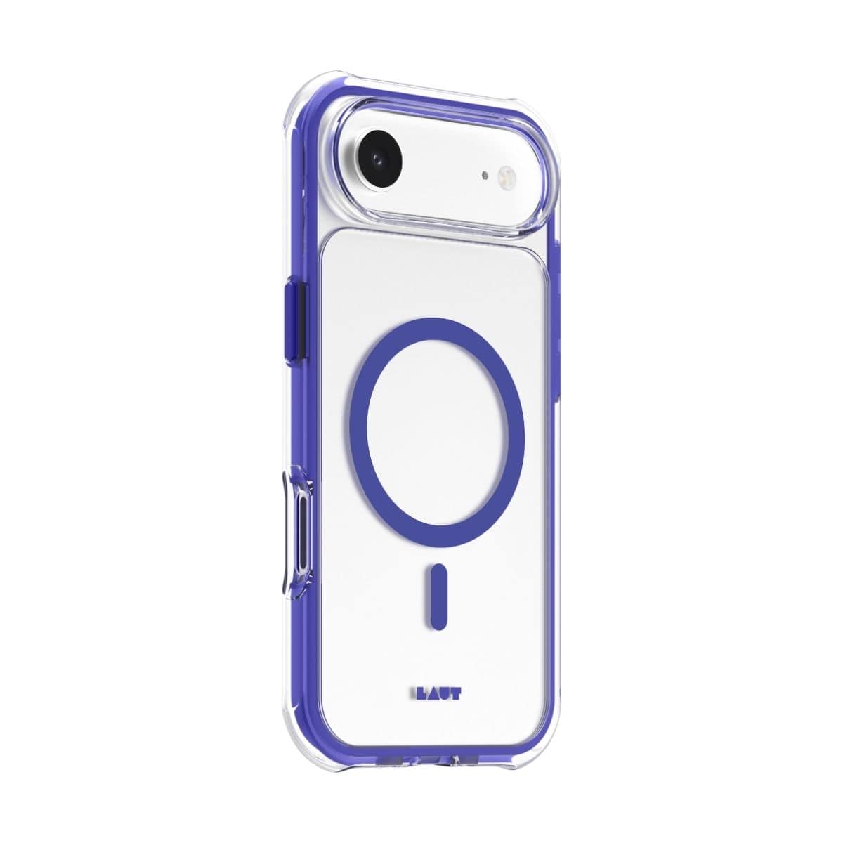 iPhone Air  スマホケース スマホカバー MagSafe対応 Clear/Blue(クリア/フューチャーブルー) LAUT[ラウト] AERO PROTECT[エアロ プロテクト] クリアブルー L_IP25C_AP_BL