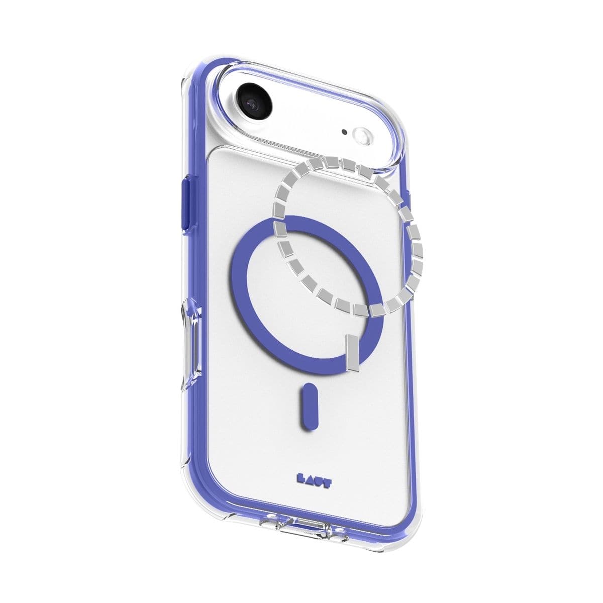 iPhone Air  スマホケース スマホカバー MagSafe対応 Clear/Blue(クリア/フューチャーブルー) LAUT[ラウト] AERO PROTECT[エアロ プロテクト] クリアブルー L_IP25C_AP_BL
