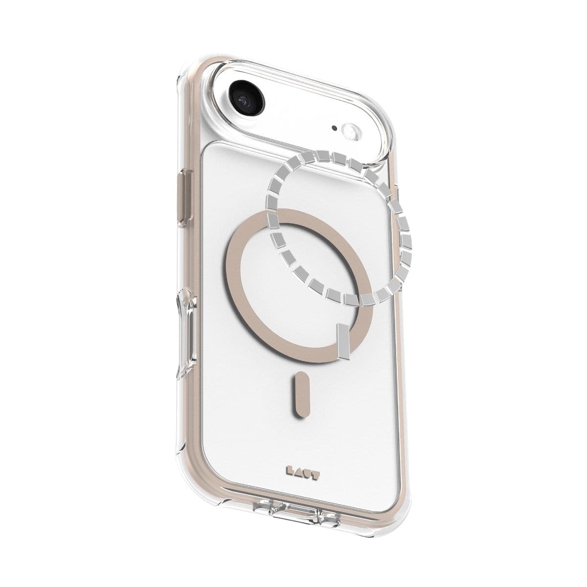 iPhone Air スマホケース スマホカバー MagSafe対応 Clear/Brown(クリア/サドルブラウン) LAUT[ラウト] AERO PROTECT[エアロ プロテクト] クリアブラウン L_IP25C_AP_BR