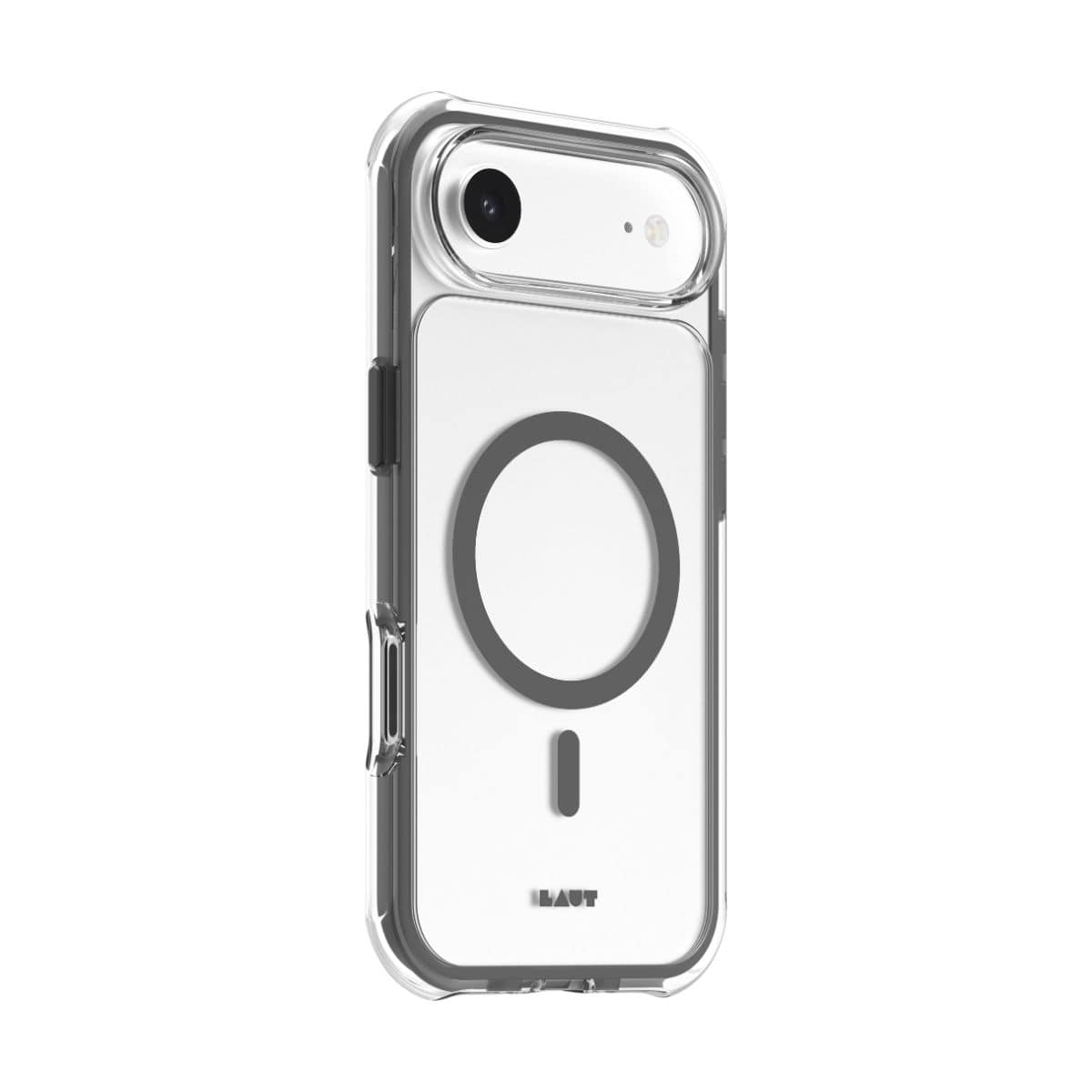iPhone Air  スマホケース スマホカバー MagSafe対応 Clear/Gray(クリア/シャドウグレー) LAUT[ラウト] AERO PROTECT[エアロ プロテクト] クリアグレー L_IP25C_AP_GY