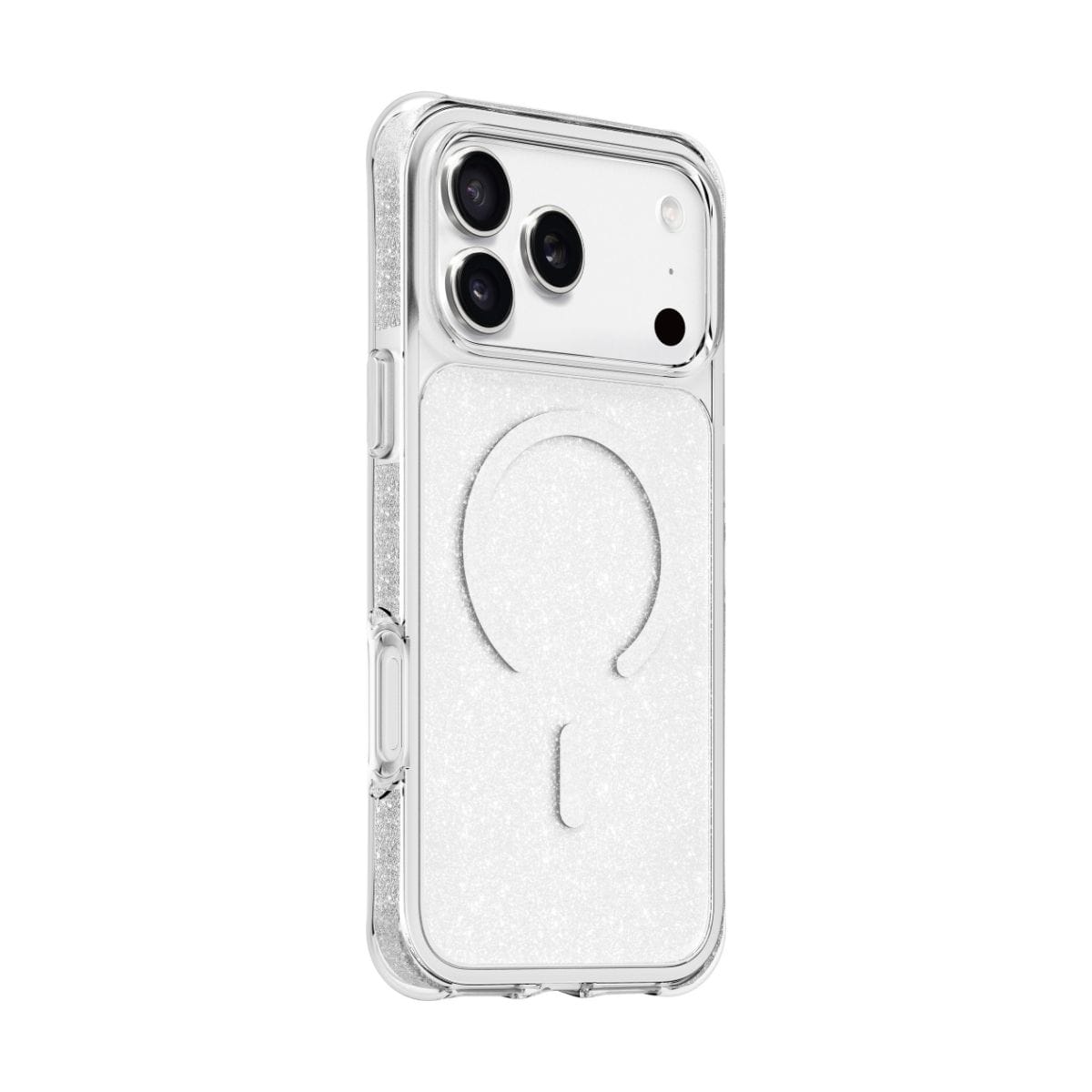 LAUT[ラウト] iPhone 17 Pro Max スマホケース スマホカバー AERO SPARKLE クリスタルシルバー クリアシルバー L_IP25D_AS_SL