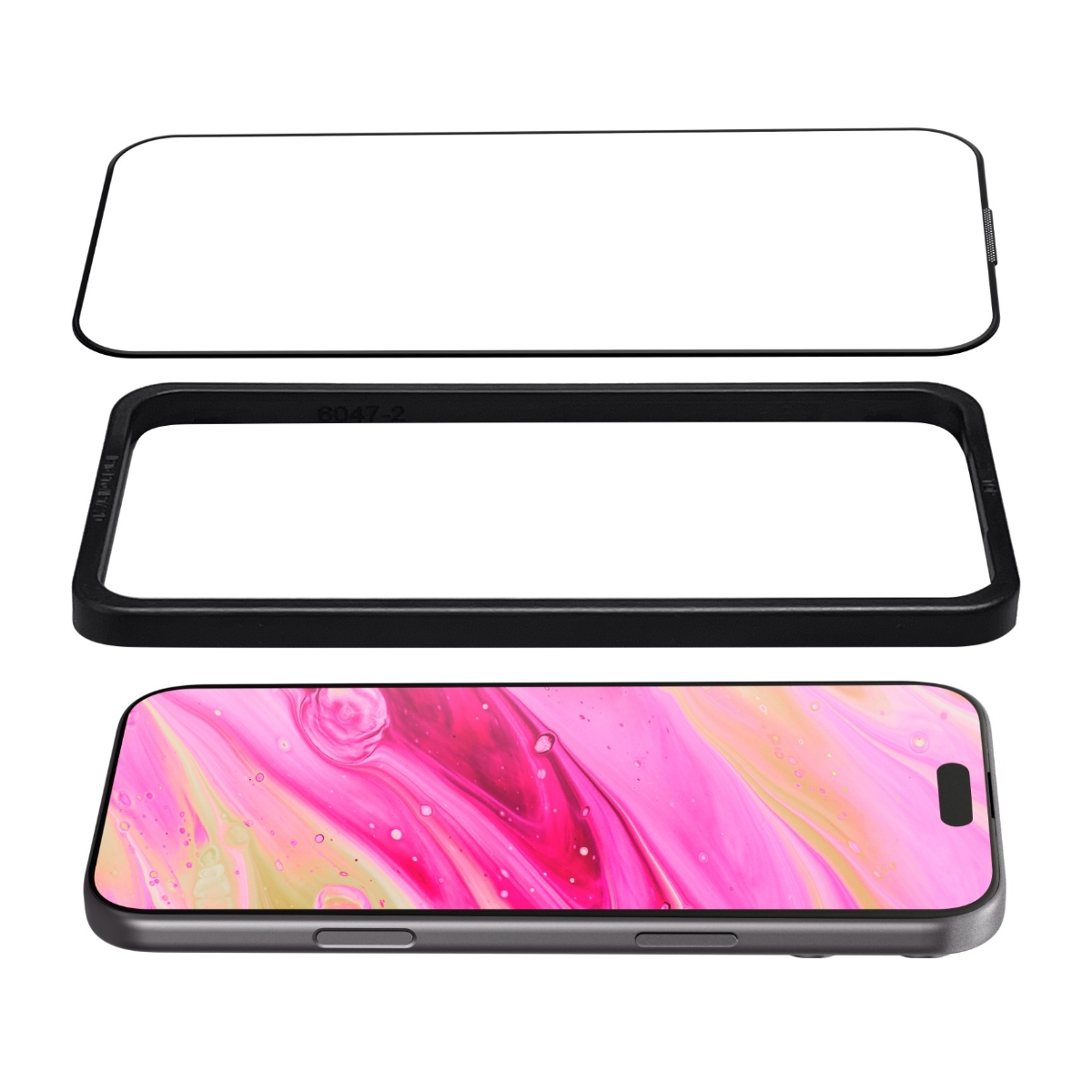 iPhone 17 Pro Max用 スマホフィルム クリーンプロテクター ガラス製 LAUT[ラウト] Prime Glass Edge[プライム・グラス・エッジ] クリア L_IP25D_PG