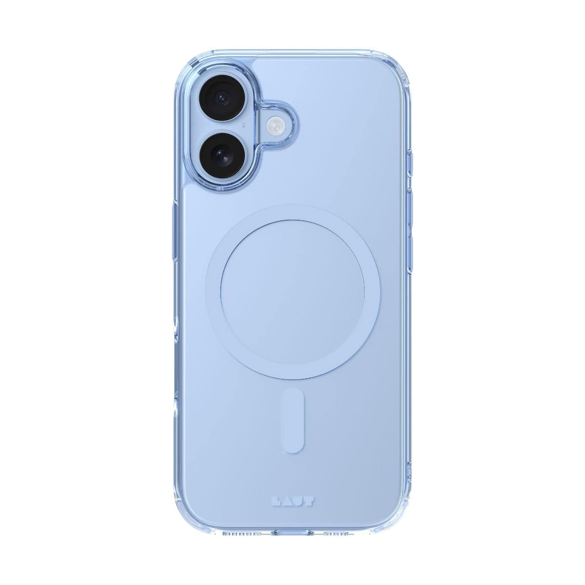 LAUT[ラウト] iPhone 17 スマホケース スマホカバー CRYSTAL FLURO ライトブルー ブルー L_IP25A_CF_BL