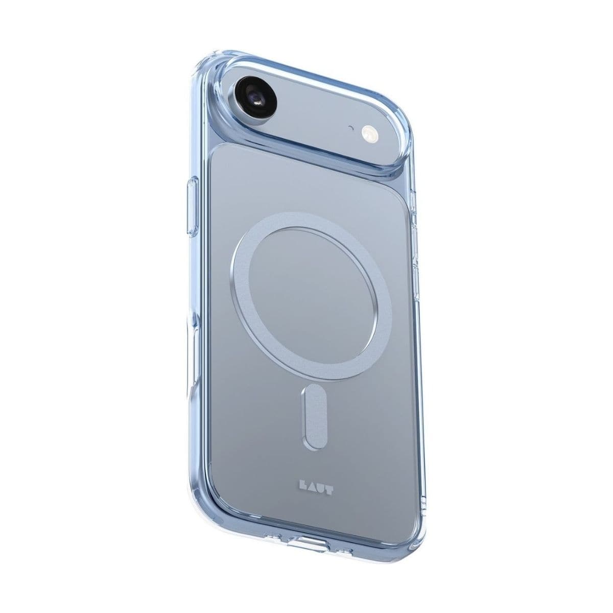 iPhone Air スマホケース スマホカバー MagSafe対応 Light Blue(ライトブルー) LAUT[ラウト] CRYSTAL FLURO[クリスタル フルオ] ブルー L_IP25C_CF_BL