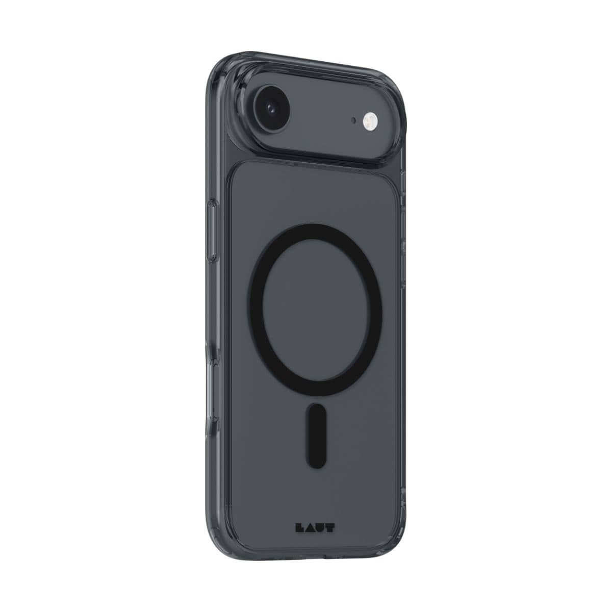 iPhone Air スマホケース スマホカバー MagSafe対応 Clear Black(クリアブラック) LAUT[ラウト] CRYSTAL FLURO[クリスタル フルオ] ブラック L_IP25C_CF_BK