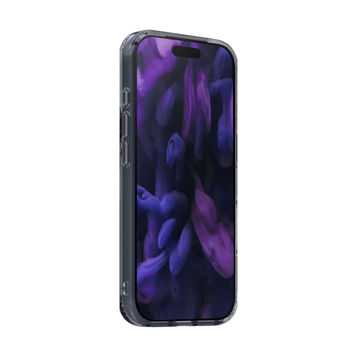 iPhone 17 Pro Max スマホケース スマホカバー MagSafe対応 Clear Midnight/Black(クリアミッドナイト/ブラック) LAUT[ラウト] CRYSTAL FLURO[クリスタル フルオ] ブラック L_IP25D_CF_BK