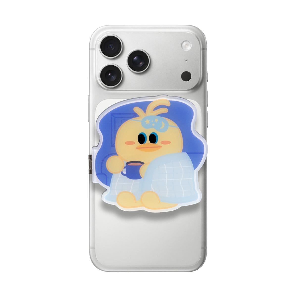 折りたたみミラー付スマホスタンド(ミラー等倍) MagSafe対応 マグネットリング付属 Daisy キャラクター LAUT[ラウト] MAGMOJI[マグモジ] MIRROR STAND デイジー ミラー等倍