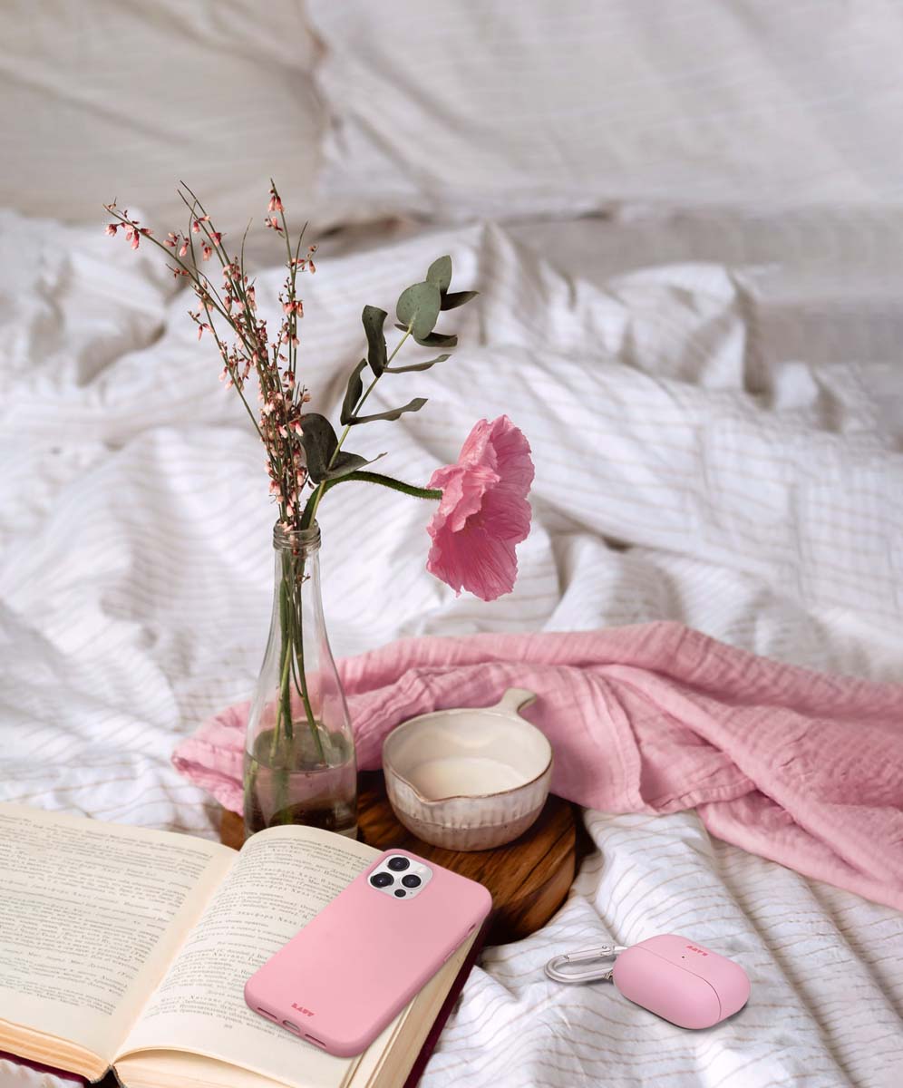 [OUTLET] AirPods Pro ケース カバー シリコン素材 キャンディ Pink(ピンク) LAUT[ラウト]HUEX ASTELS[ヒューエックス パステル] キャンディ