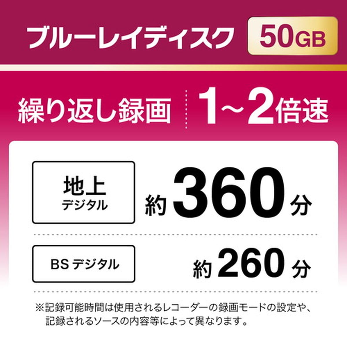 くり返し録画用BD-RE Blu-rayディスク DL 50GB 10枚＋1枚 5mm厚スリムケース MiraiSell[ミライセル] くり返し録画用 BD-RE DL 50GB 10+1枚パック