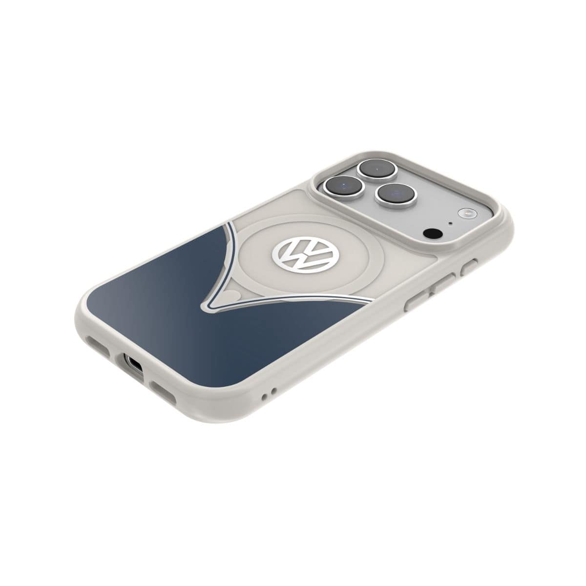 iPhone 17 Pro スマホケース スマホカバー MagSafe対応 ストラップホールあり Cobalt Blue(コバルトブルー) Blue/White ブルー/ホワイトVolkswagen[フォルクスワーゲン] (60466) ブルー/ホワイト 60466